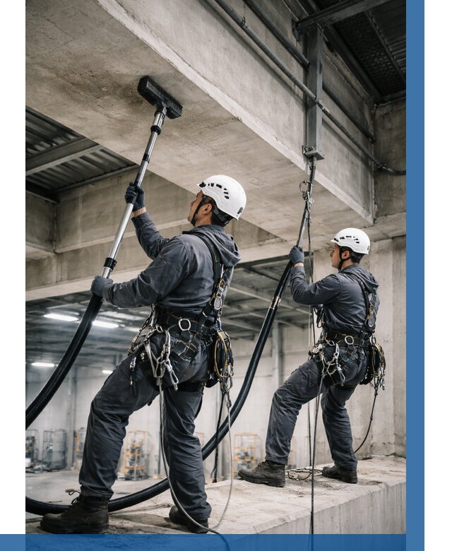 Обеспыливание потолочных конструкций в Луховицах от 259 р. |ВЫСОТНИК-Лхв