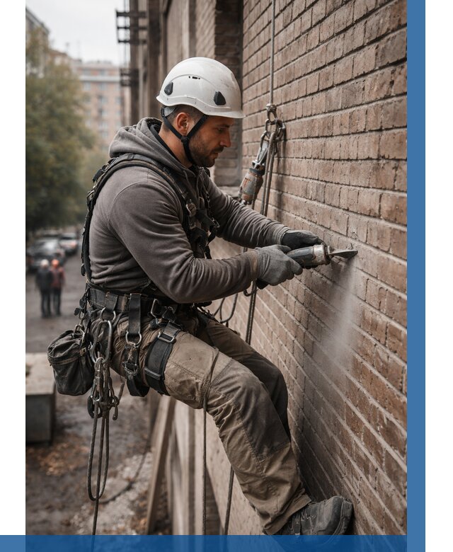 Расшивка кирпичных швов в Луховицах от 621 р. | ВЫСОТНИК-Лхв