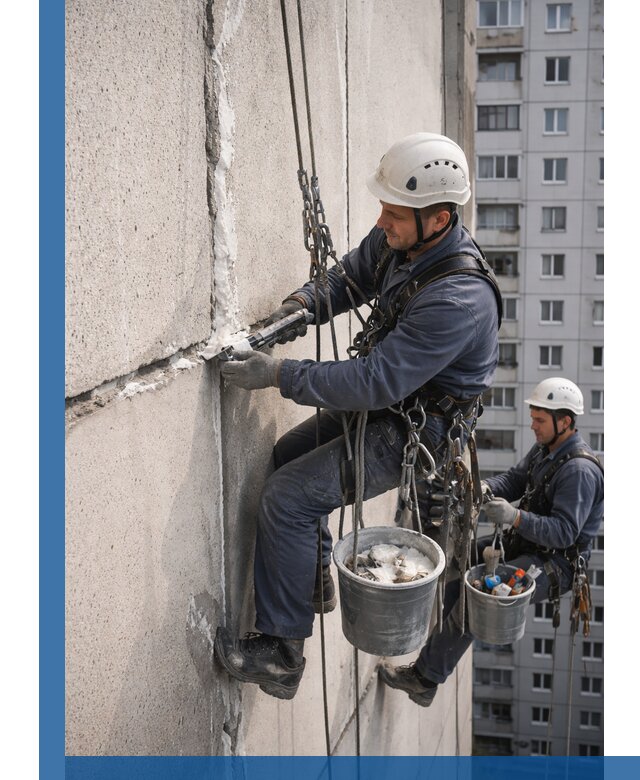 Утепление межпанельных швов в Луховицах профессионально и надежно