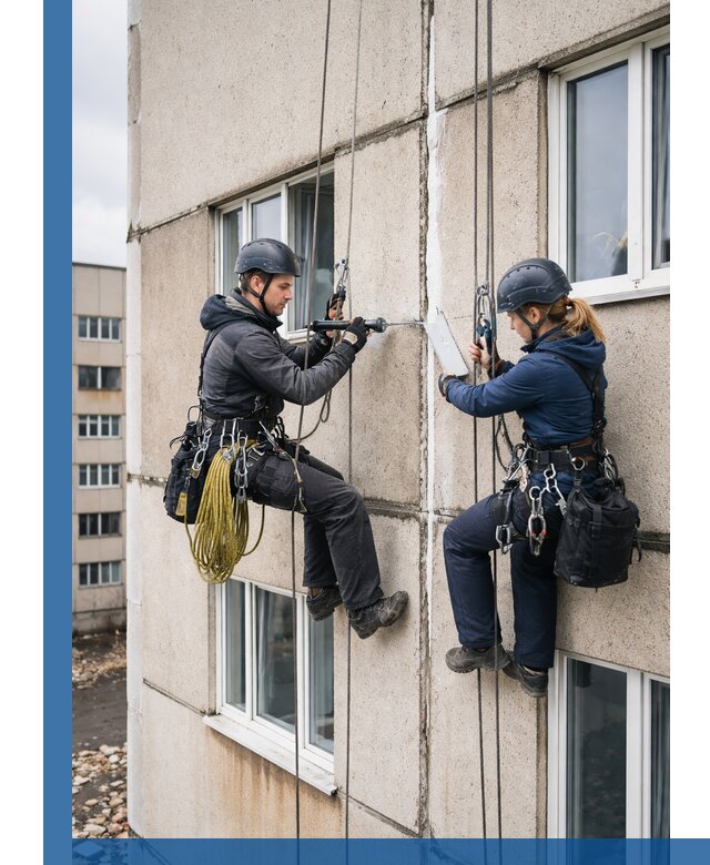 Герметизация межпанельных швов тёплым швом в Луховицах
