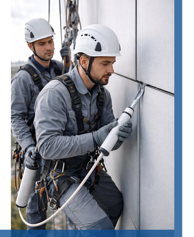 Герметизация швов вилатермом в Луховицах от 621 р. | ВЫСОТНИК-Лхв