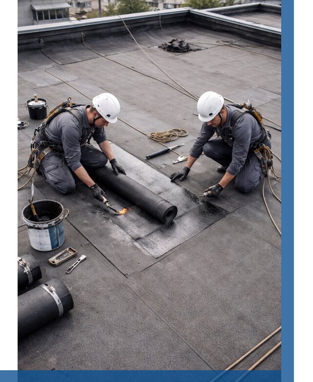 Ремонт мягкой кровли под ключ в Луховицах от 724 р. | ВЫСОТНИК-Лхв