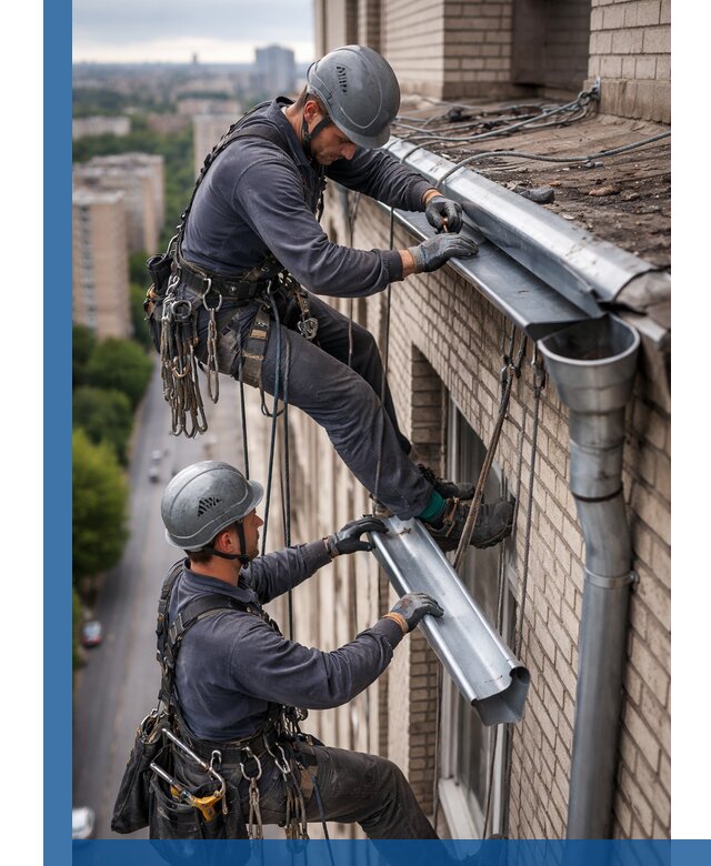 Ремонт водосточных желобов в Луховицах, быстро и качественно