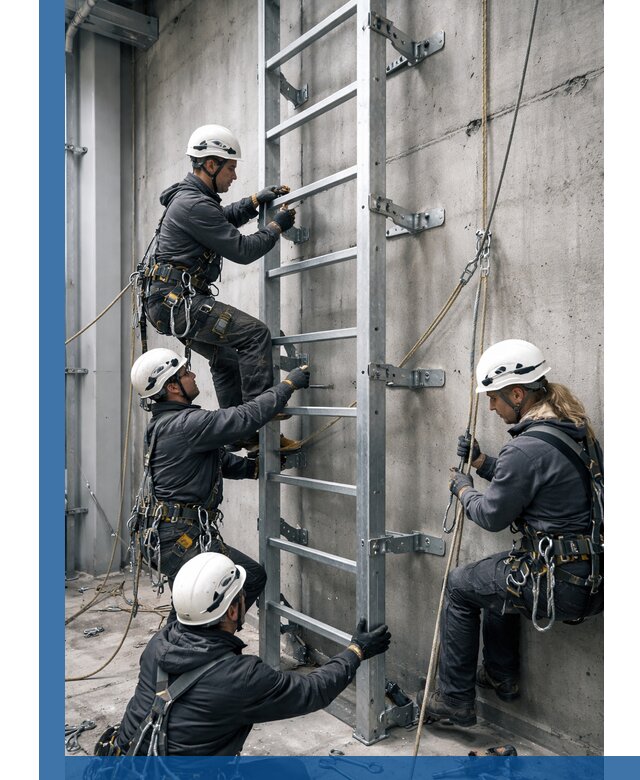 Монтаж металлических лестниц в Луховицах под ключ со гарантией