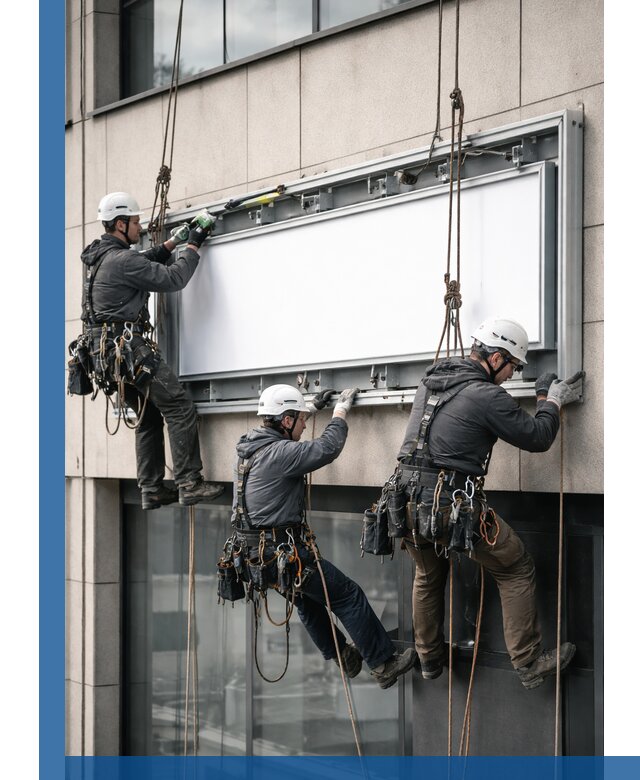 Профессиональный монтаж светового короба под ключ в Луховицах