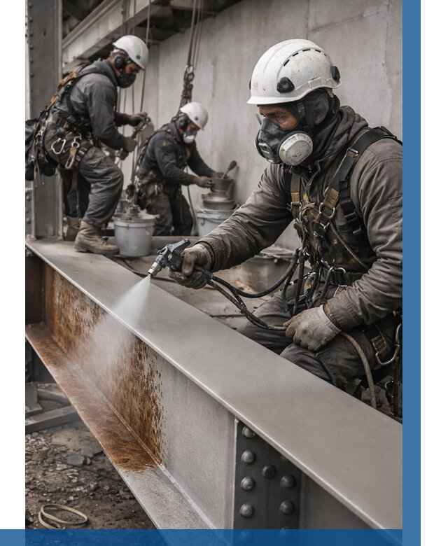 Антикоррозионная покраска металла в Луховицах от 724 р. | ВЫСОТНИК-Лхв