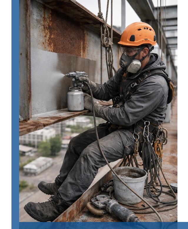 Антикоррозионная обработка металлоконструкций в Луховицах под ключ