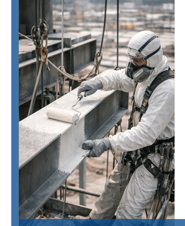 Профессиональная огнезащитная обработка металлоконструкций в Луховицах