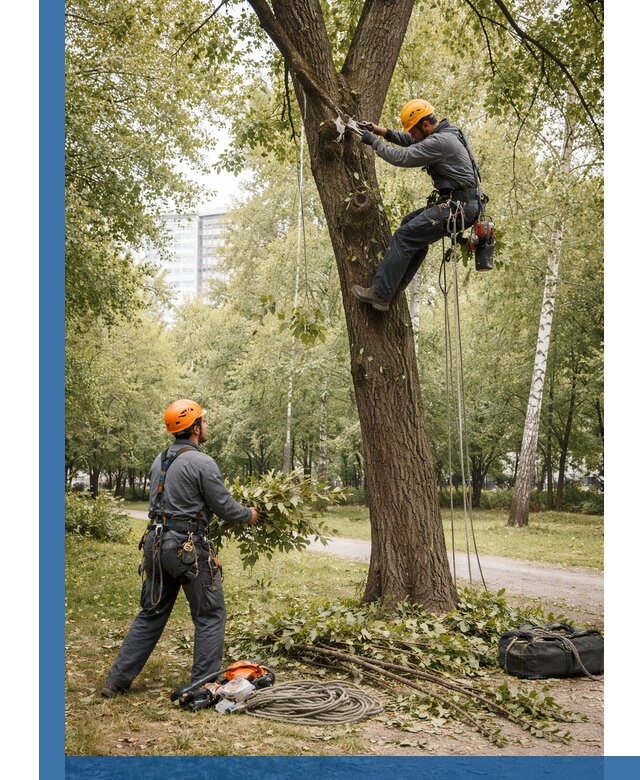 Санитарная обрезка деревьев в Луховицах, профессионально и безопасно
