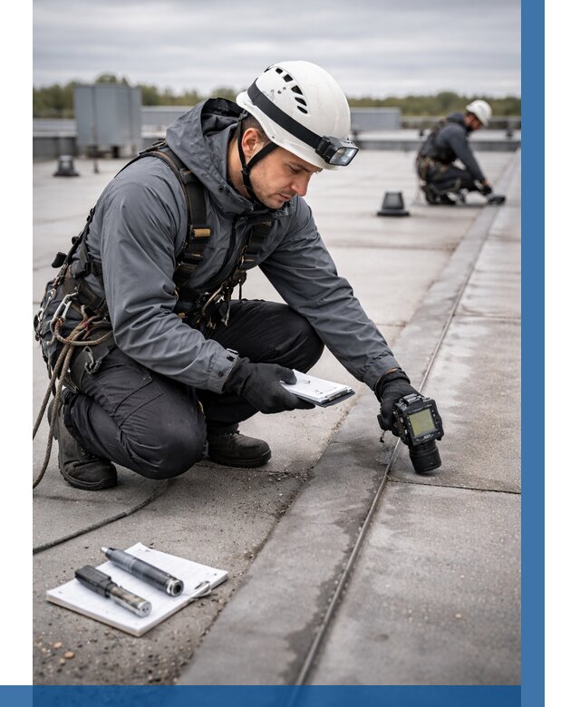 Обследование кровли на протечки в Луховицах от 4655 р. | ВЫСОТНИК-Лхв