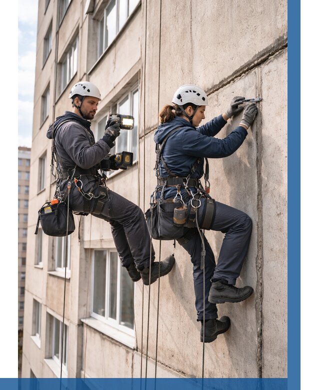 Обследование межпанельных швов в Луховицах от 1862 р. | ВЫСОТНИК-Лхв