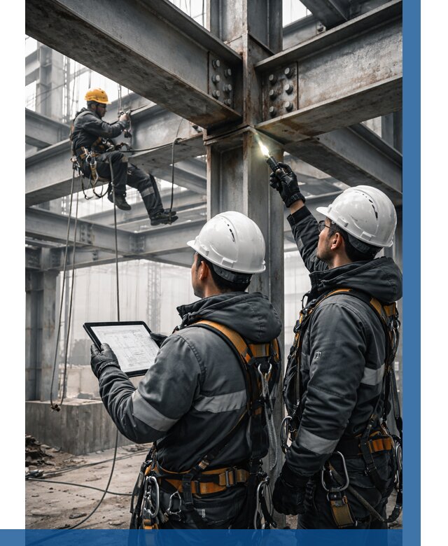 Обследование металлоконструкций в Луховицах от 5690 р. | ВЫСОТНИК-Лхв